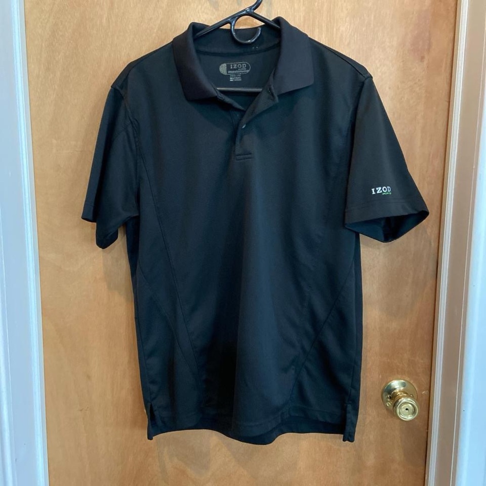 IZOD Men's Polo Shirt in Black